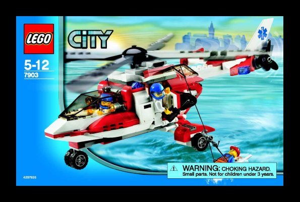 Notice / Instructions de Montage - LEGO - 7903 - Rescue Helicopter: Page 1