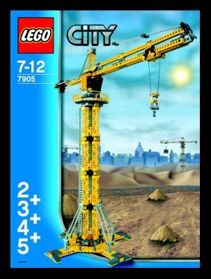 Notice / Instructions de Montage - LEGO - 7905 - Building Crane: Page 1