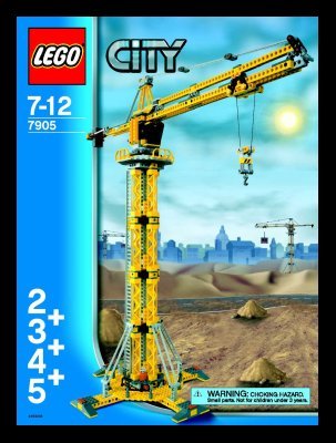 Notice / Instructions de Montage - LEGO - 7905 - Building Crane: Page 1