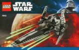 Notice / Instructions de Montage - LEGO - 7915 - Imperial V-wing Starfighter™: Page 1