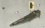 Notice / Instructions de Montage - LEGO - 7915 - Imperial V-wing Starfighter™: Page 33