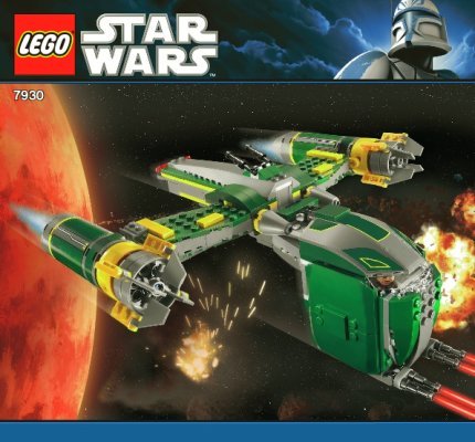 Notice / Instructions de Montage - LEGO - 7930 - Bounty Hunter™ Assault Gunship: Page 1