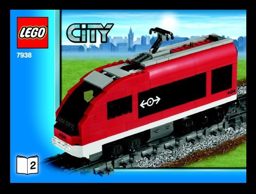 Notice / Instructions de Montage - LEGO - City - 7938 - Le train de passagers: Page 1