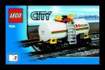 Notice / Instructions de Montage - LEGO - City - 7939 - Cargo Train: Page 1