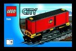 Notice / Instructions de Montage - LEGO - City - 7939 - Cargo Train: Page 1