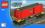 Notice / Instructions de Montage - LEGO - City - 7939 - Cargo Train: Page 1