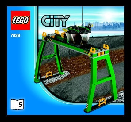 Notice / Instructions de Montage - LEGO - City - 7939 - Cargo Train: Page 1