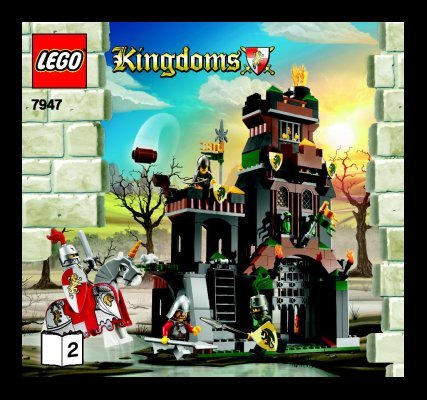 Notice / Instructions de Montage - LEGO - 7947 - Prison Tower Rescue: Page 1