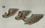 Notice / Instructions de Montage - LEGO - 7957 - Sith™ Nightspeeder: Page 43