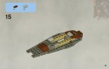 Notice / Instructions de Montage - LEGO - 7959 - Geonosian Starfighter™: Page 15