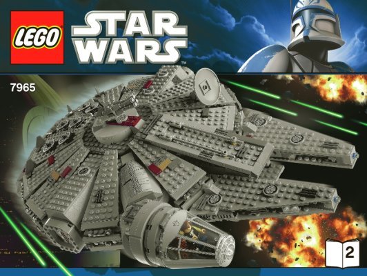 Notice / Instructions de Montage - LEGO - Star Wars - 7965 - Millennium Falcon™: Page 1