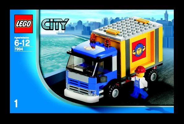 Notice / Instructions de Montage - LEGO - 7994 - LEGO City Harbor: Page 1