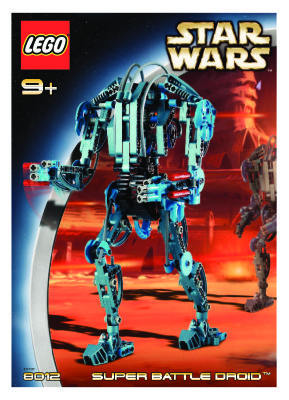 Notice / Instructions de Montage - LEGO - 8012 - Super Battle Droid™: Page 1