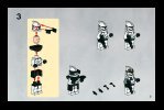 Notice / Instructions de Montage - LEGO - 8014 - Clone Walker™ Battle Pack: Page 3