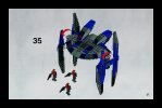 Notice / Instructions de Montage - LEGO - 8016 - Hyena Droid Bomber™: Page 57