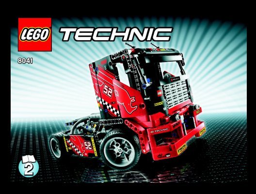 Notice / Instructions de Montage - LEGO - 8041 - Race Truck: Page 1