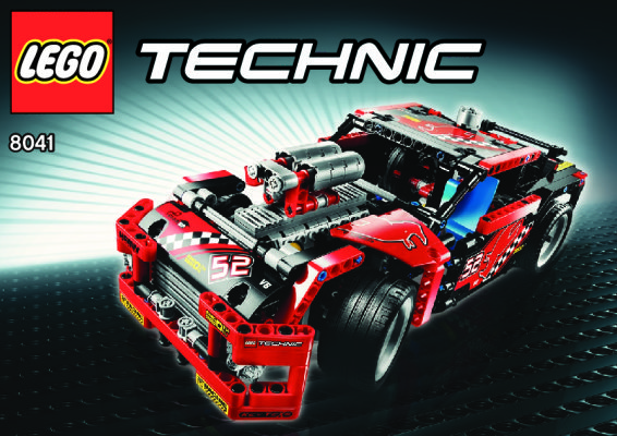 Notice / Instructions de Montage - LEGO - 8041 - Race Truck: Page 1