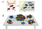 Notice / Instructions de Montage - LEGO - 8041 - Race Truck: Page 2