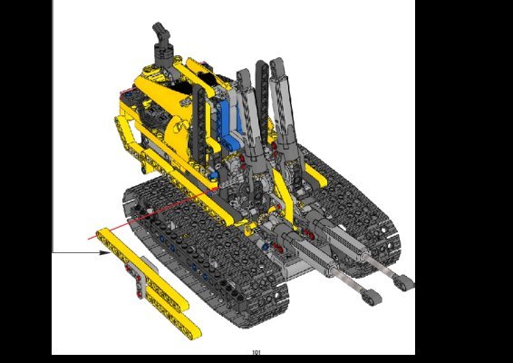 Notice / Instructions de Montage - LEGO - 8043 - Motorized Excavator: Page 1