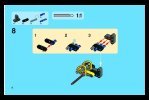 Notice / Instructions de Montage - LEGO - 8045 - Mini Telehandler: Page 6