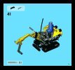 Notice / Instructions de Montage - LEGO - 8047 - Compact Excavator: Page 41