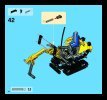 Notice / Instructions de Montage - LEGO - 8047 - Compact Excavator: Page 42