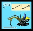 Notice / Instructions de Montage - LEGO - 8047 - Compact Excavator: Page 43