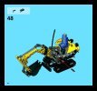 Notice / Instructions de Montage - LEGO - 8047 - Compact Excavator: Page 48