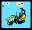 Notice / Instructions de Montage - LEGO - 8047 - Compact Excavator: Page 54