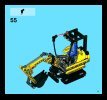 Notice / Instructions de Montage - LEGO - 8047 - Compact Excavator: Page 57