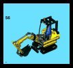 Notice / Instructions de Montage - LEGO - 8047 - Compact Excavator: Page 58