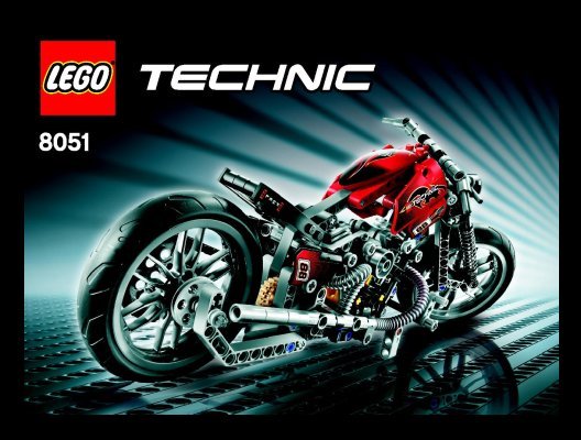 Notice / Instructions de Montage - LEGO - 8051 - Motorbike: Page 1