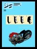 Notice / Instructions de Montage - LEGO - 8051 - Motorbike: Page 33