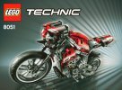 Notice / Instructions de Montage - LEGO - 8051 - Motorbike: Page 1