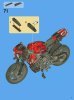 Notice / Instructions de Montage - LEGO - 8051 - Motorbike: Page 71