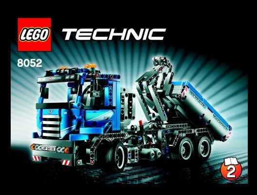 Notice / Instructions de Montage - LEGO - 8052 - Container Truck: Page 1