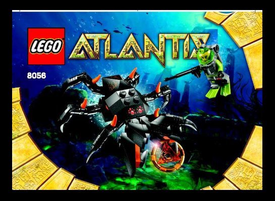 Notice / Instructions de Montage - LEGO - 8056 - Monster Crab Clash: Page 1