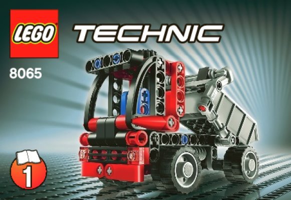 Notice / Instructions de Montage - LEGO - 8065 - Mini Container Truck: Page 1