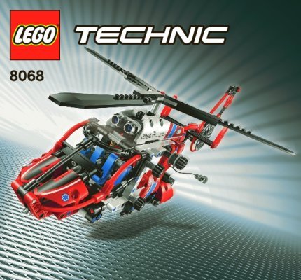 Notice / Instructions de Montage - LEGO - 8068 - Rescue Helicopter: Page 1