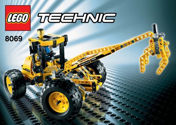 Notice / Instructions de Montage - LEGO - 8069 - Backhoe Loader: Page 1