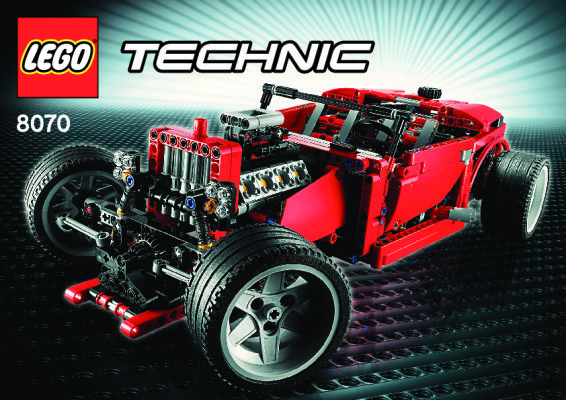 Notice / Instructions de Montage - LEGO - 8070 - Supercar: Page 1