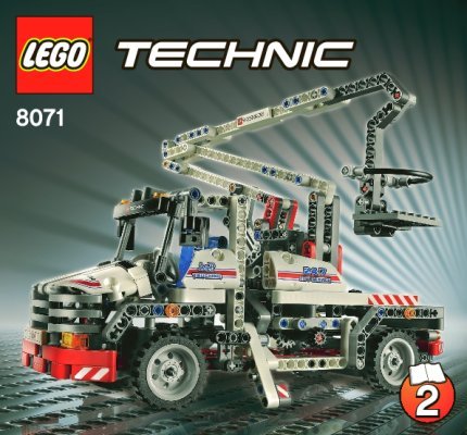 Notice / Instructions de Montage - LEGO - 8071 - Bucket Truck: Page 1