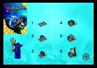 Notice / Instructions de Montage - LEGO - 8073 - Manta Warrior: Page 1