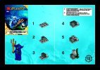 Notice / Instructions de Montage - LEGO - 8073 - Manta Warrior: Page 1