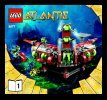 Notice / Instructions de Montage - LEGO - 8077 - Atlantis Exploration HQ: Page 1