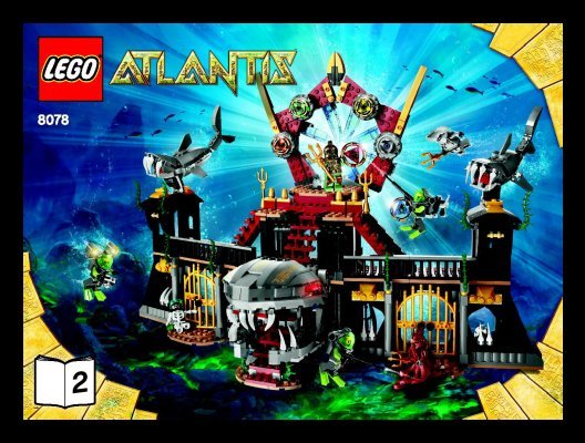 Notice / Instructions de Montage - LEGO - 8078 - Portal of Atlantis: Page 1