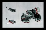 Notice / Instructions de Montage - LEGO - 8091 - Republic Swamp Speeder™: Page 47