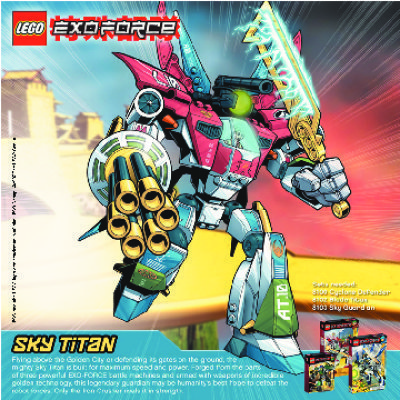 Notice / Instructions de Montage - LEGO - 8102 - Blade Titan: Page 1