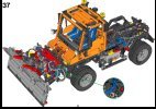 Notice / Instructions de Montage - LEGO - 8110 - Unimog U400: Page 41