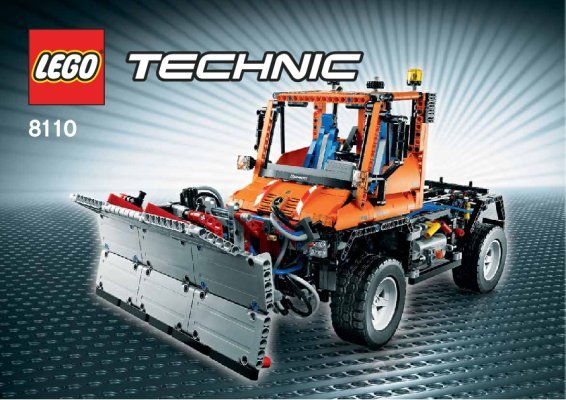 Notice / Instructions de Montage - LEGO - 8110 - Unimog U400: Page 1